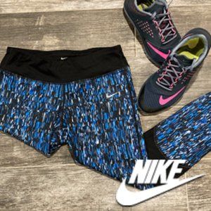 Nike Dri-FIT black & blue pants LIKE NEW sz medium